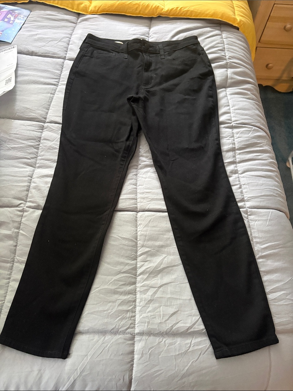 Universal Thread Black Skinny Pants - Stretch Slim Fit